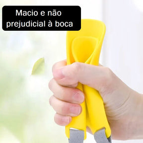 Focinheira de Silicone Ajustável - Bico de Pato pet shop 012 Loja da Dryka 