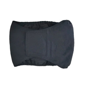 Fralda Reutilizável para Pets - Macho pet shop 016 Loja da Dryka Preto XP 