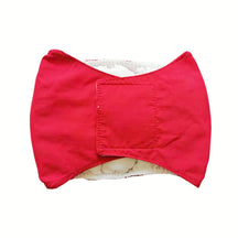 Fralda Reutilizável para Pets - Macho pet shop 016 Loja da Dryka Vermelho XP 
