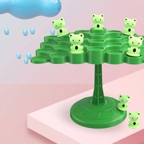 Fun Frog Balance Tree Children Montessori Math Toys Balancing Board Game Parent-child Interaction Tabletop Balance Game Toy Gift Loja da Dryka 