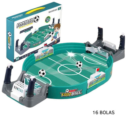 Futebol de Mesa Soccer Table Brinquedo 034 Loja da Dryka Médio - 16 Bolas 