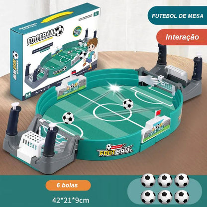 Futebol de Mesa Soccer Table Brinquedos 004 Loja da Dryka Médio - 6 Bolas 
