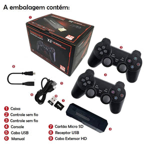 Game Stick 3D- GD10 Pro 4K HD Retro gamer stick 001 Loja da Dryka 