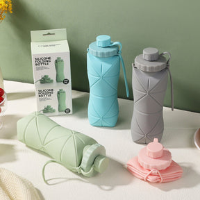 Garrafa Dobrável de Silicone Esporte 004 lojadadryka 