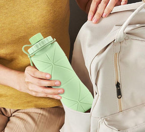 Garrafa Dobrável de Silicone Esporte 004 lojadadryka 