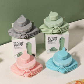 Garrafa Dobrável de Silicone Esporte 004 lojadadryka 