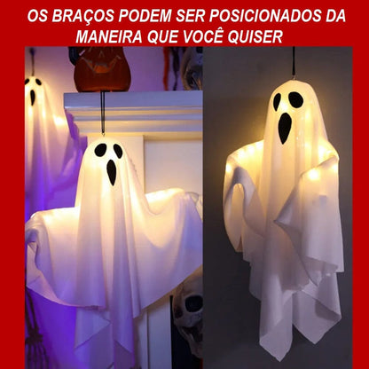 Halloween - Fantasmas Voadores - Gost White 👻👻👻👻 halloween 008 - fantasma 2 Loja da Dryka 