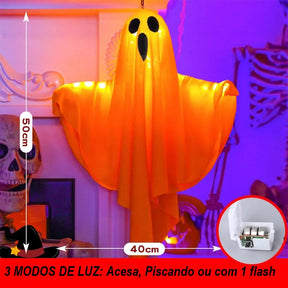 Halloween - Fantasmas Voadores - Gost White 👻👻👻👻 halloween 008 - fantasma 2 Loja da Dryka Laranja 