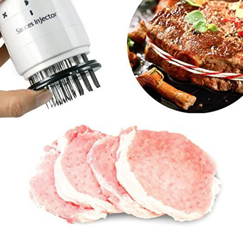Injetor de Temperos e Amaciantes de Carne Multifuncional Loja da Dryka 