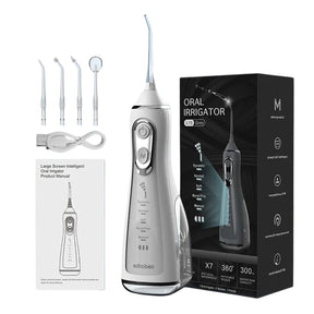 Irrigador Oral - Tooth Clear Bem estar 010 lojadadryka Branco 
