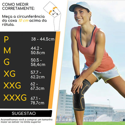 Joelheira Ortopédica de Compressão - NEENCA esporte 017 Loja da Dryka 