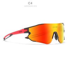 KDEAM Durable TR90 Men's Sports Sunglasses Polarized Scratch-resistant 1.1mm Thickness Lens Coating Sun Glasses Man KD0801 Loja da Dryka C4 
