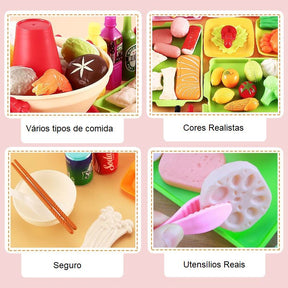 Kit Frutas e Legumes - Master Chef brinquedo 012 Loja da Dryka 