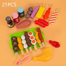 Kit Frutas e Legumes - Master Chef brinquedo 012 Loja da Dryka A 21PCS 