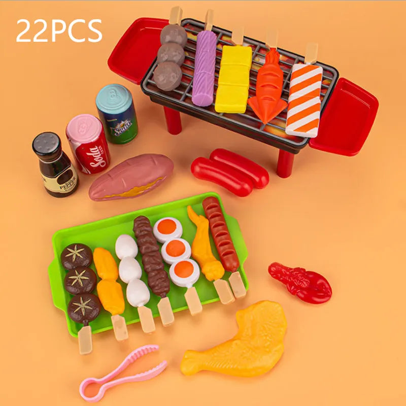 Kit Frutas e Legumes - Master Chef brinquedo 012 Loja da Dryka B 22PCS 