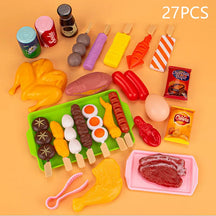 Kit Frutas e Legumes - Master Chef brinquedo 012 Loja da Dryka C 27PCS 