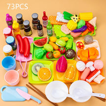 Kit Frutas e Legumes - Master Chef brinquedo 012 Loja da Dryka G 73PCS 