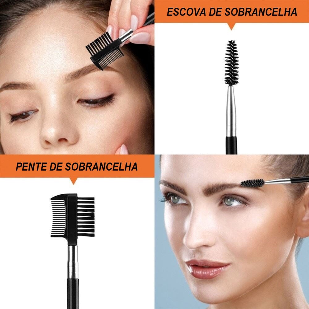 Kit Modelador de Sobrancelhas - Slim Cut Beleza 002 lojadadryka 