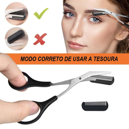 Kit Modelador de Sobrancelhas - Slim Cut Beleza 002 lojadadryka 