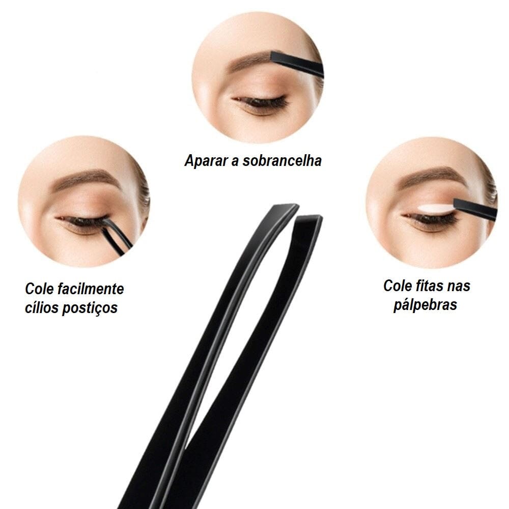 Kit Modelador de Sobrancelhas - Slim Cut Beleza 002 lojadadryka 