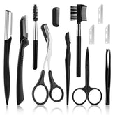 Kit Modelador de Sobrancelhas - Slim Cut Beleza 002 lojadadryka Preto 