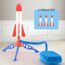 Lançador de Foguetes Air Space brinquedo 023 Loja da Dryka 3 foguetes 