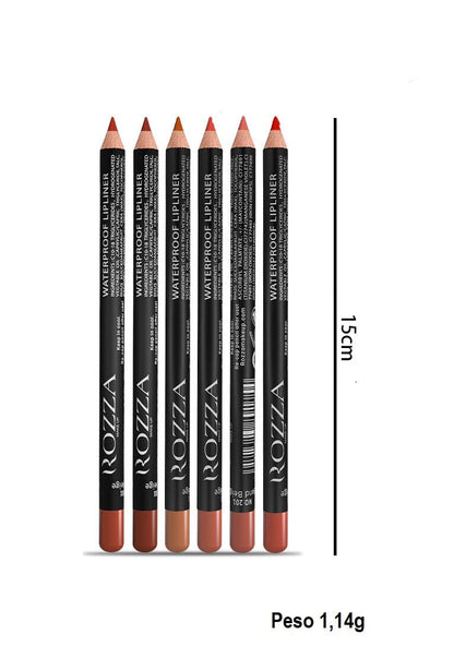 Lápis Delineador Labial - Mouth Pretty (14 cores disponíveis) Beleza 025 lojadadryka 