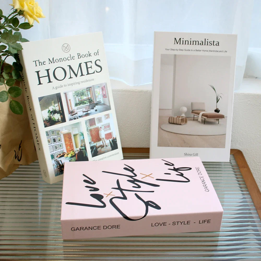 Livros Decorativos - Kit com 3 Peças decoracao 013 Loja da Dryka 23 