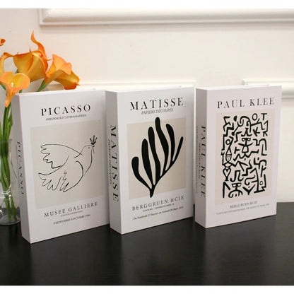 Livros Decorativos - Kit com 3 Peças decoracao 013 Loja da Dryka 26 