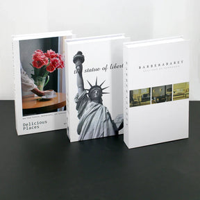 Livros Decorativos - Kit com 3 Peças decoracao 013 Loja da Dryka 35 