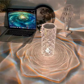 Luminária De Mesa Cristal Light (16 Cores) decoracao 002 lojadadryka 