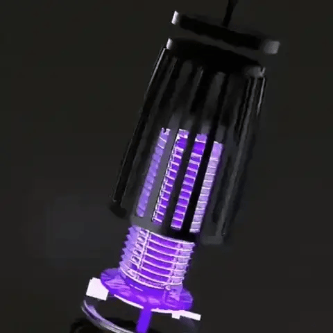 Luminária Eletrônica Repelente de Insetos-kills insects casa 001 lojadadryka 