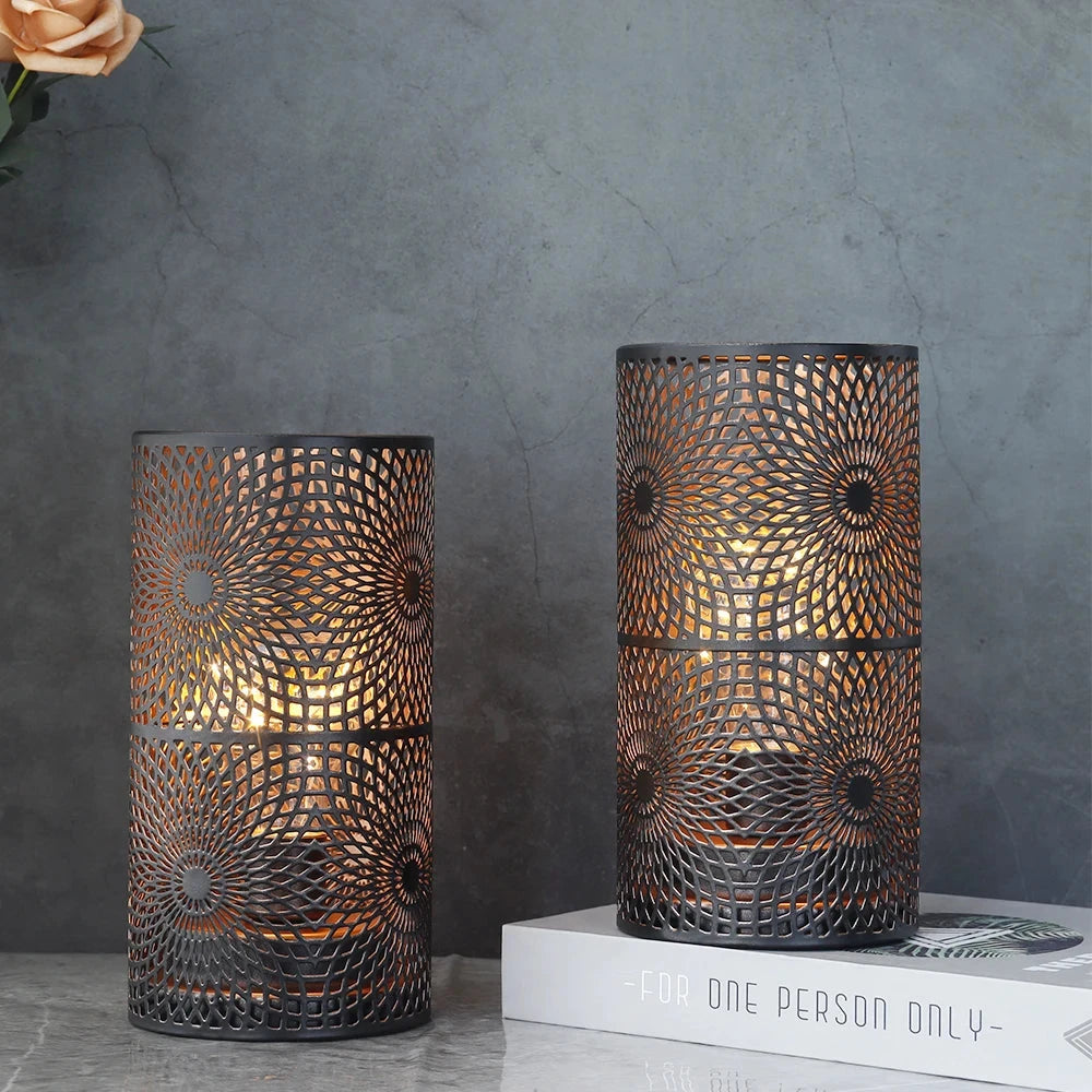 Luminária LED Lampião - Vintage Loja da Dryka 