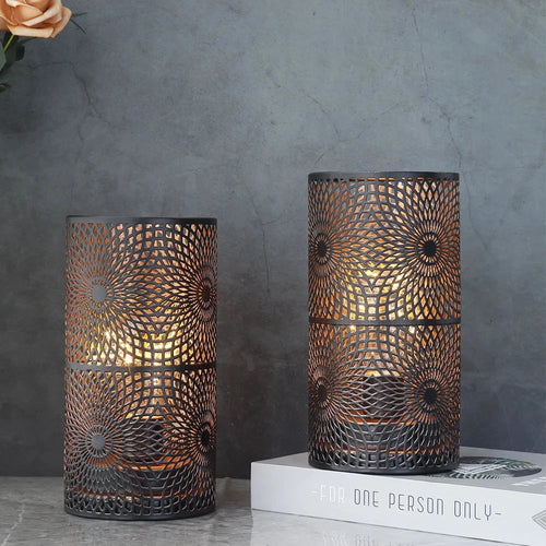 Luminária LED Lampião - Vintage Loja da Dryka 