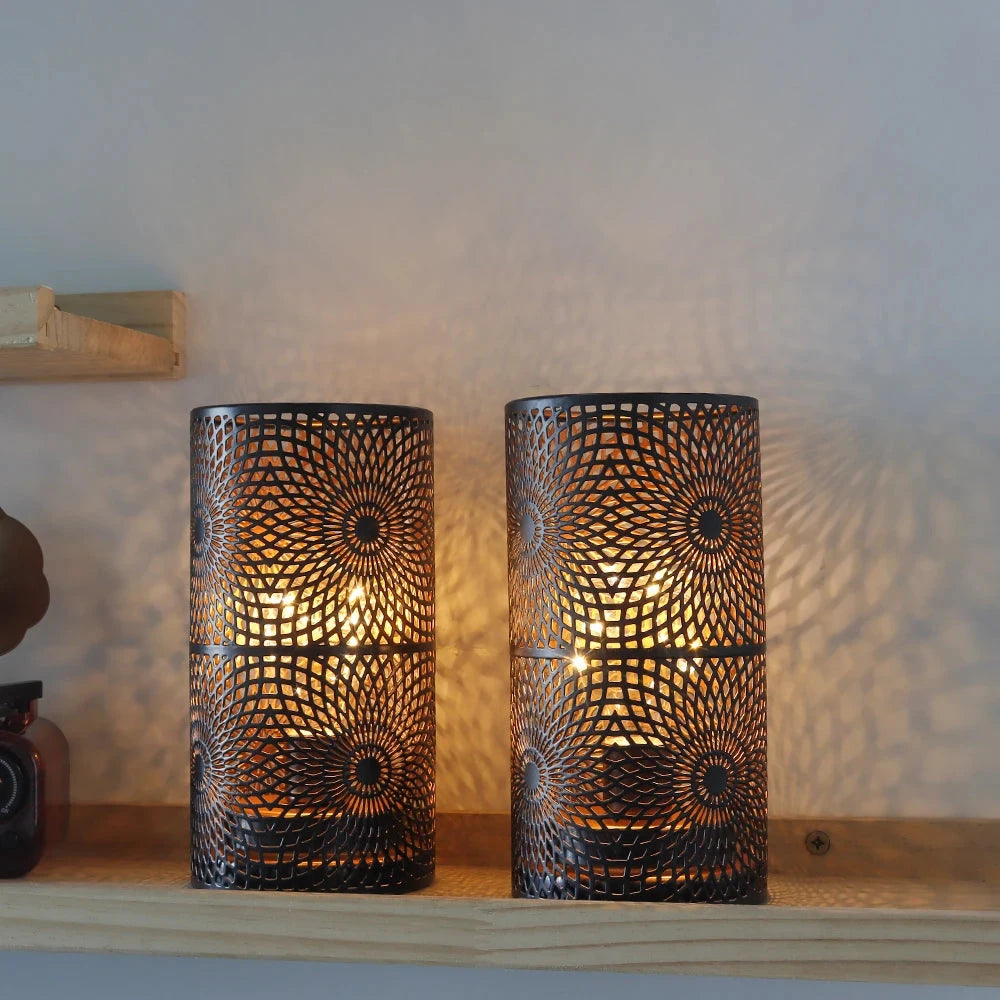 Luminária LED Lampião - Vintage Loja da Dryka 