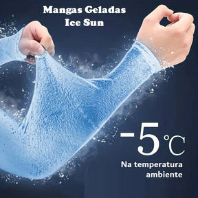 Mangas Geladas para Proteção Solar - Ice Sun acessorio - mangas geladas Loja da Dryka 
