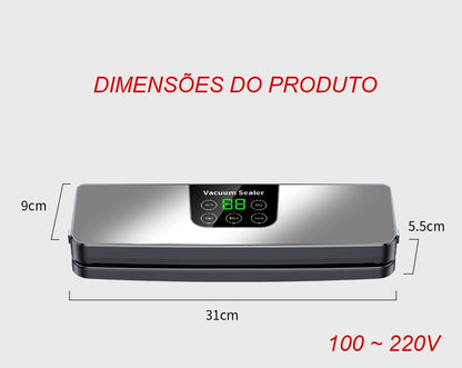 Máquina Seladora a Vácuo Elétrica cozinha 001 lojadadryka 