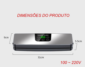 Máquina Seladora a Vácuo Elétrica cozinha 001 lojadadryka 