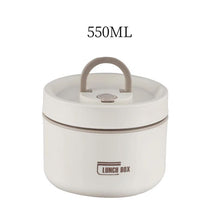 Marmita Térmica Redonda - Multi Layer marmita 003 Loja da Dryka Bege 550ml 