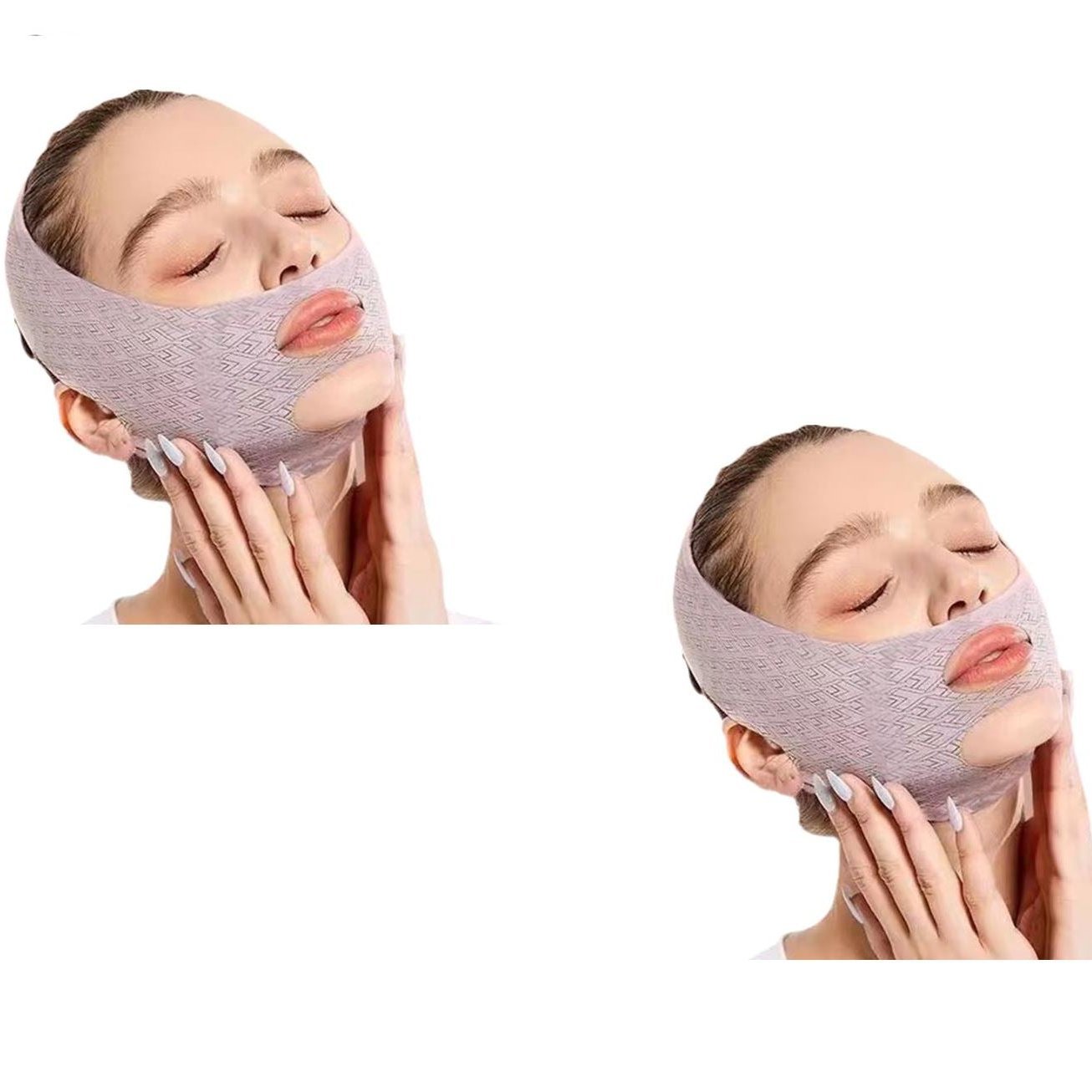 Máscara de Lifting Facial & Papada Beleza 026 Loja da Dryka 2 unids 