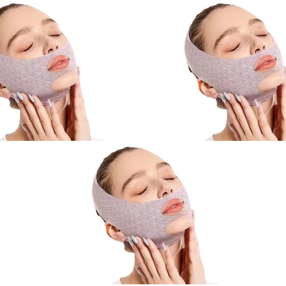 Máscara de Lifting Facial & Papada Beleza 026 Loja da Dryka 3 unid 