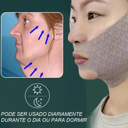 Máscara de Lifting Facial + Papada máscara 004 Loja da Dryka 