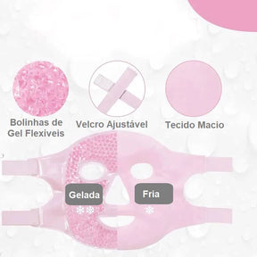 Máscara Facial Térmica Easy Gel mascara 001 Loja da Dryka 