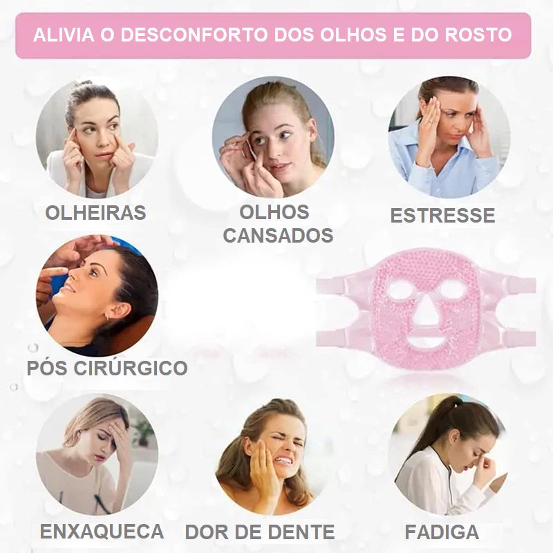 Máscara Facial Térmica Easy Gel mascara 001 Loja da Dryka 