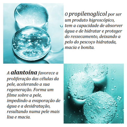 Máscara Hidratante com Colágeno para Pescoço