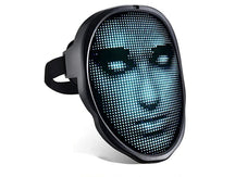 Máscara LED 3D brinquedo 025 Loja da Dryka Carregador USB 