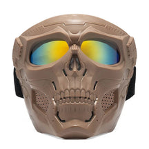 Máscara para Airsoft - SkullFace Loja da Dryka Caqui 3 
