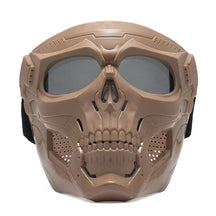 Máscara para Airsoft - SkullFace Loja da Dryka Caqui 4 