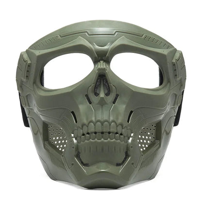 Máscara para Airsoft - SkullFace Loja da Dryka Verde 1 