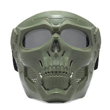 Máscara para Airsoft - SkullFace Loja da Dryka Verde 4 
